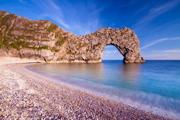 Jurassic ακτογραμμή γύρω από την πόρτα Durdle — Φωτογραφία Αρχείου