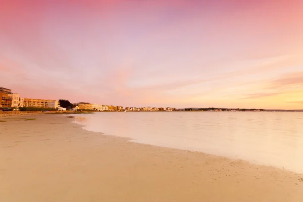 Poole 港の海岸の夕景 — ストック写真