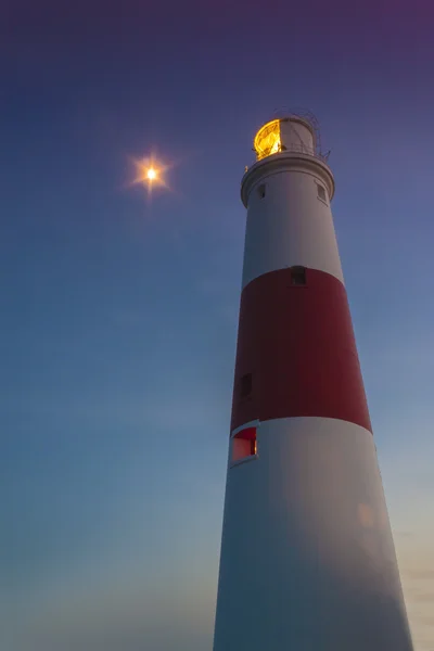 Портленд законопроект маяк у сутінках — стокове фото