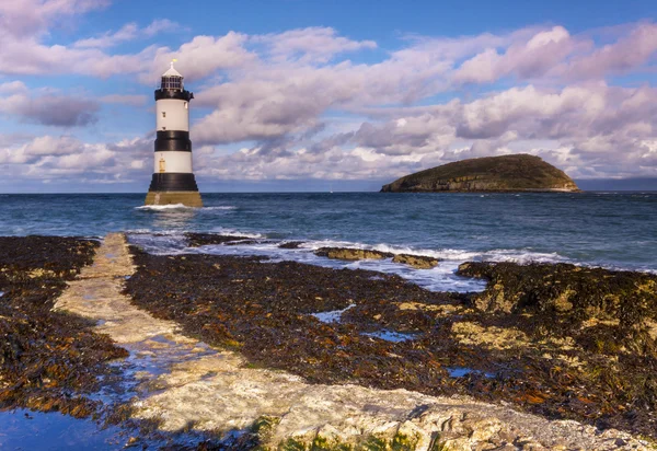 Penmon Lighthouse on Anglesey, Wales — Stock Photo, Image