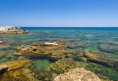 Rodos kayalık Kalithea Beach