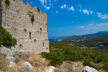 Kritinia Kalesi Rodos adasının batısında