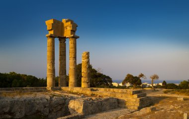 Akropolis Monte Smith Rodos, Yunanistan, Rodos