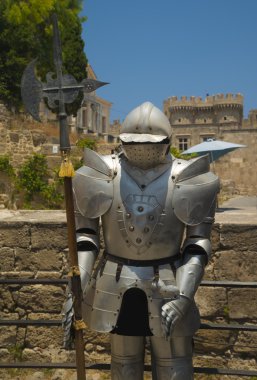 Sur duvarları ve ortaçağ şehir, Rhodes siperleri