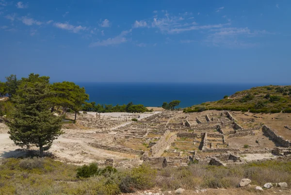 Antiguas ruinas de Kamiros en Rodas —  Fotos de Stock