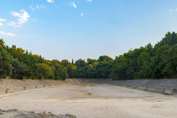 Rodos, Yunanistan akropolisi Stadyumu — Stok fotoğraf