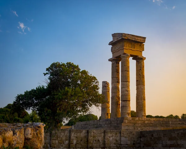 Acrópolis de Rodas en Monte Smith en Rodas, Grecia —  Fotos de Stock