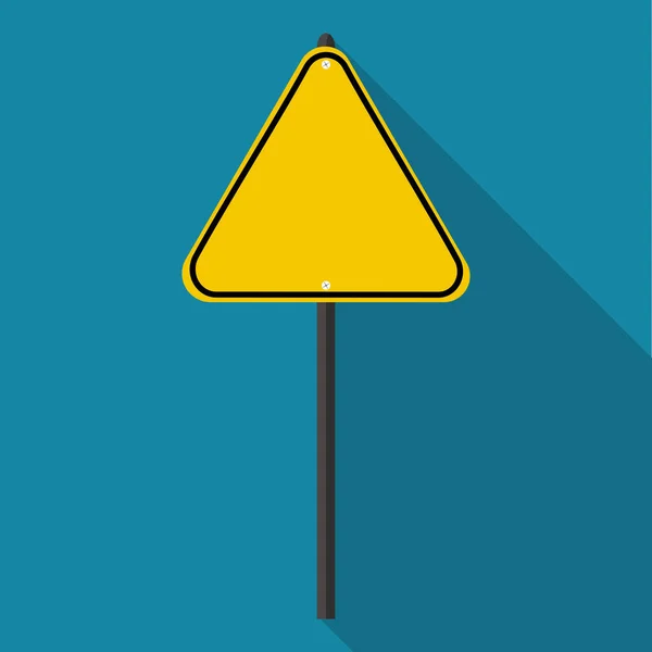 Дорожні Знаки Ізольовані Фоні Жовтий Дорожній Знак Векторна Ілюстрація — стоковий вектор