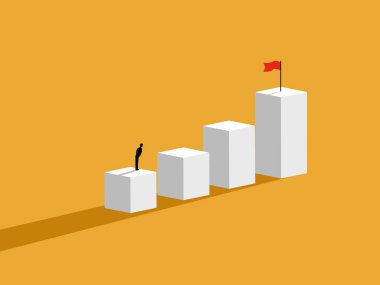 İşadamı en yüksek grafikte zafer bayrağı gördü