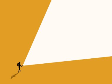 Elinde feneri olan bir iş kadını başarıya giden yolda ona rehberlik ediyor..