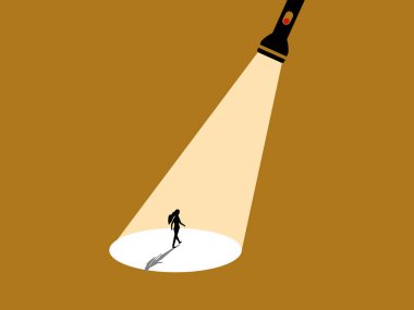 El feneri, şirket için çalışacak yetenekli bayan personel bulmak için kullanılır.