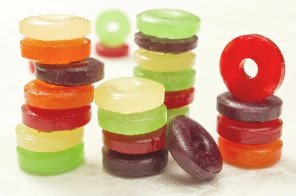 Круглые конфеты — стоковое фото