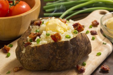 Patates Topingler ile