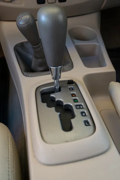 Automatic transmission gear shift — Stock Photo, Image