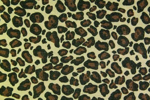 Leopard leather pattern texture background — Stock Photo, Image