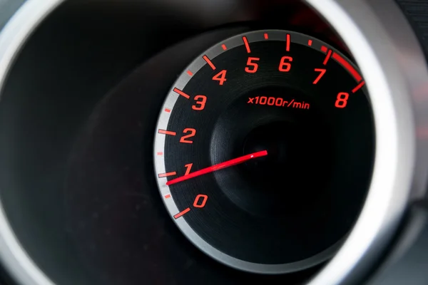 Closeup car dashboard Royalty Free Stock Images