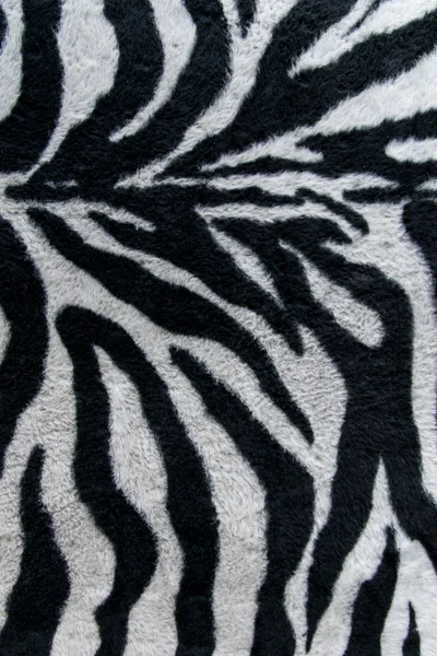 Texture of print fabric stripes zebra for background — Stock Photo, Image