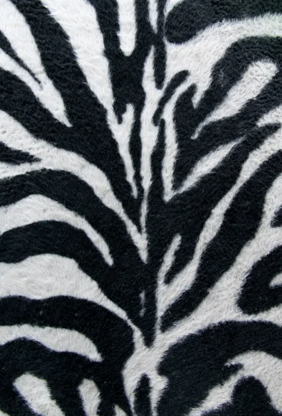 Texture of print fabric stripes zebra for background — Stock Photo, Image