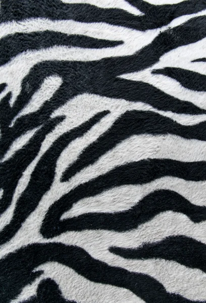 Texture of print fabric stripes zebra for background — Stock Photo, Image