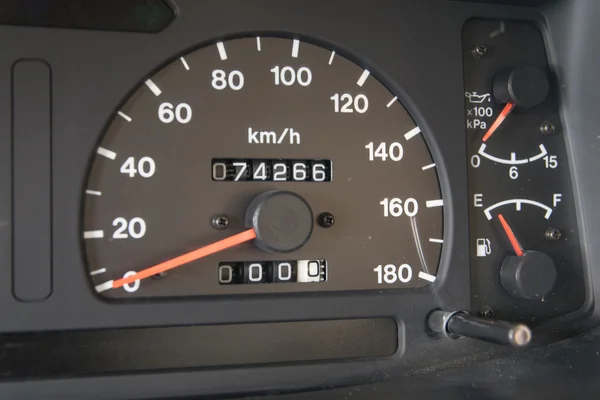 Closeup car dashboard — Stock Photo, Image