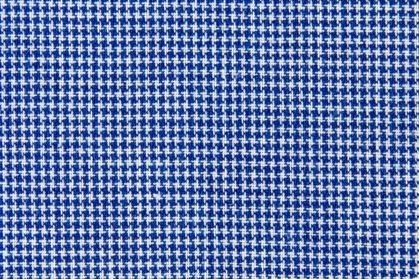 Blue and white stripes fabric closeup — Stock Photo, Image