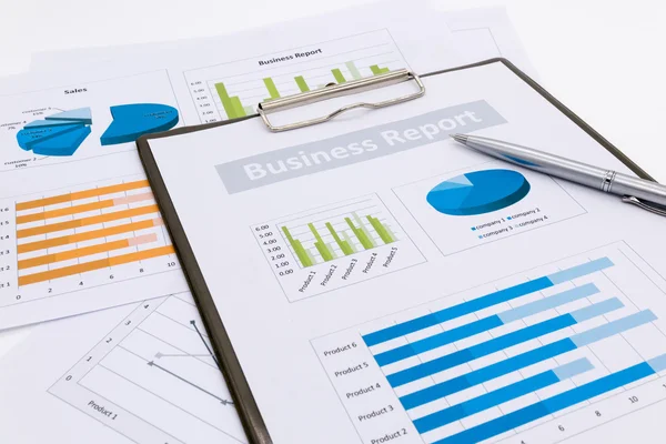 Finansal muhasebe, iş raporu