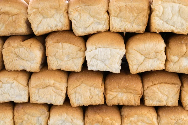 Ekmek rulo yığını — Stok fotoğraf