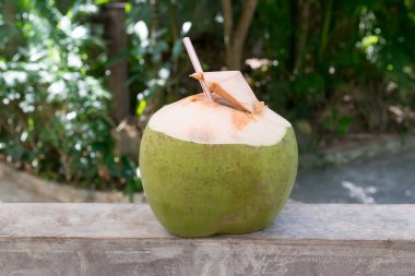 Hindistan cevizi suyu içecek