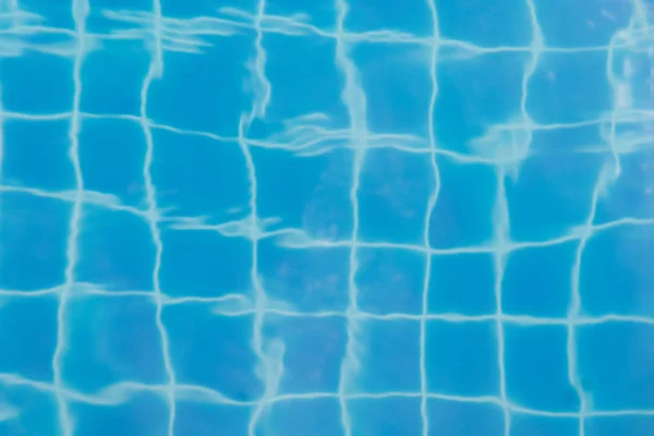 Blue pool water — Stock Photo, Image