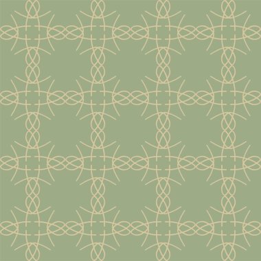 yeşil zeytin rengi, klasik çiçek desenli, pürüzsüz düz dizayn arka plan.