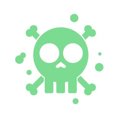 kafatası uyarı iskelet tehlike ölüm işareti toksik çizgi film karalama düz tasarım tasarım tasarımı çizim çizimi