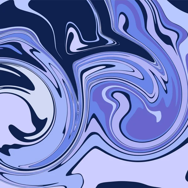 Фиолетовый Фиолетовый Цвет Психоделической Жидкости Искусства Абстрактной Концепции Концепции Дизайна — стоковый вектор