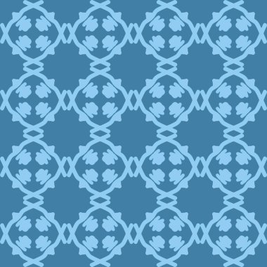 Mavi turkuaz aqua menthe mandala sanat kusursuz desenli çiçek desenli yaratıcı tasarım arka plan çizimi