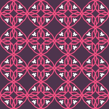 kırmızı morumsu pembe mandala sanat kusursuz desenli çiçek desenli yaratıcı tasarım arka plan çizimi