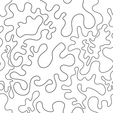 Kusursuz geometrik siyah beyaz çizgiler çiziyor. Arkaplan tasarımı, şablon, kumaş, tekstil, duvar kağıdı, ambalaj, kağıt.