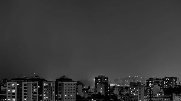 Imágenes Llegada Una Fuerte Tormenta Verano Con Relámpagos Lluvia Evento —  Fotos de Stock