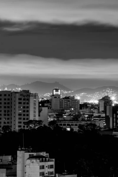 Paisaje Nocturno Ciudad Niteroi Región Metropolitana Del Estado Río Janeiro —  Fotos de Stock