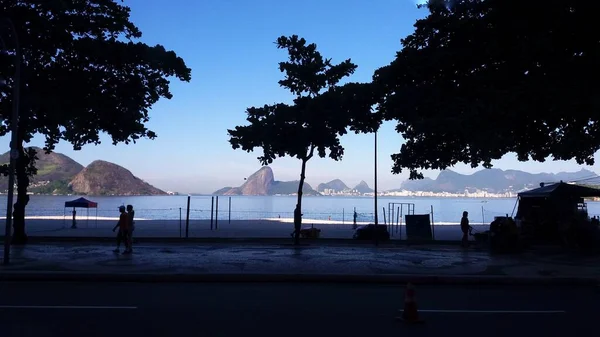 Niteroi Rio Janeiro Brezilya Nüfusunun Günlük Yaşamının Şehir Gündüz Manzarası — Stok fotoğraf