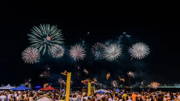 Niteroi Rio Janeiro Brazil Fotografie Příchodu Nového Roku Reveillon Před — Stock fotografie