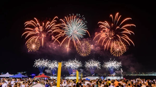 Niteroi Rio Janeiro Brazil Fotografie Příchodu Nového Roku Reveillon Před — Stock fotografie