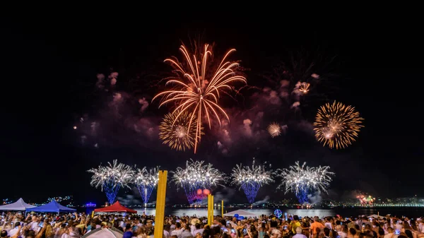 Niteroi Rio Janeiro Brazil Fotografie Příchodu Nového Roku Reveillon Před — Stock fotografie