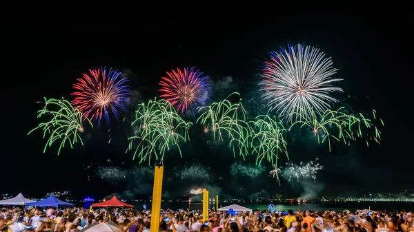 Niteroi Rio Janeiro Brazil Fotografie Příchodu Nového Roku Reveillon Před — Stock fotografie