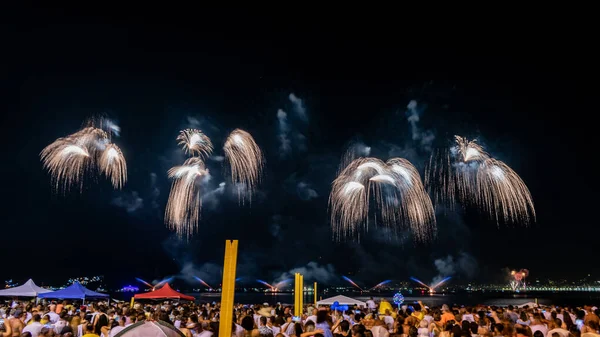 Niteroi Rio Janeiro Brazil Фотографии Прибытия Нового Года Reveillon Пандемии — стоковое фото