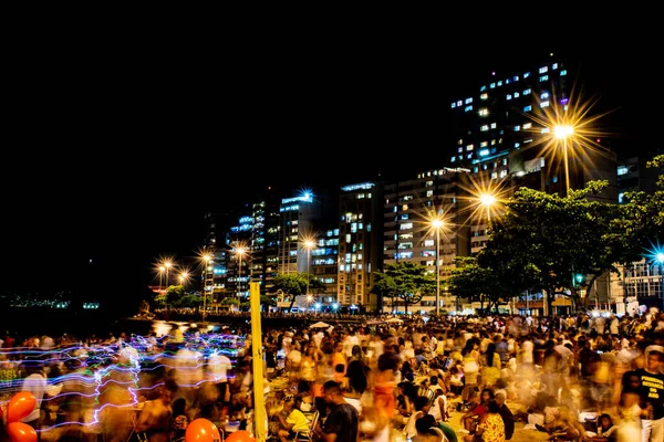 Niteroi Rio Janeiro Brazil 2018 2019 Fotók Újév Érkezéséről Reveillon — Stock Fotó