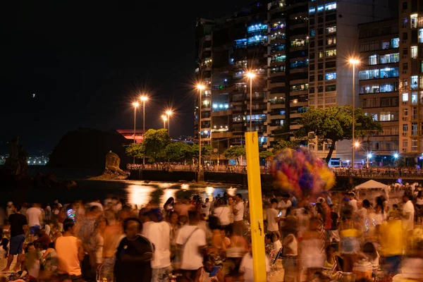 Niteroi Rio Janeiro Brazil 2018 2019 Fotók Újév Érkezéséről Reveillon — Stock Fotó