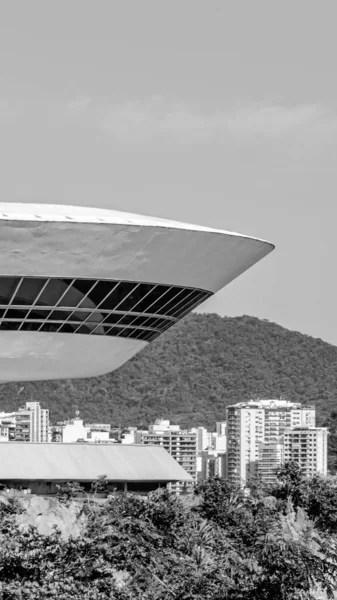 Niteroi Rio Janeiro Brasile Circa 2021 Museo Arte Contemporanea Niteroi — Foto Stock