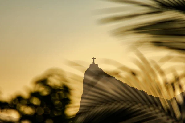 Rio Janeiro Brazílie Circa 2021 Panorama Crista Redentora Kristus Vykupitel — Stock fotografie