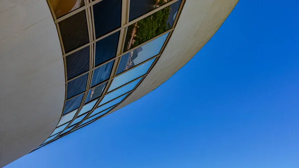 Niteroi Rio Janeiro Brasil Circa 2021 Museu Arte Contemporânea Niterói — Fotografia de Stock