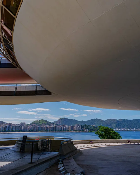 Niteroi Rio Janeiro Brasil Circa 2021 Museo Arte Contemporáneo Niteroi —  Fotos de Stock