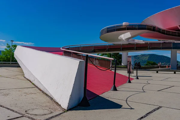 Niteroi Rio Janeiro Brasil Circa 2021 Museo Arte Contemporáneo Niteroi —  Fotos de Stock